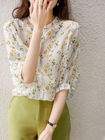 Camisa Floral Nilce