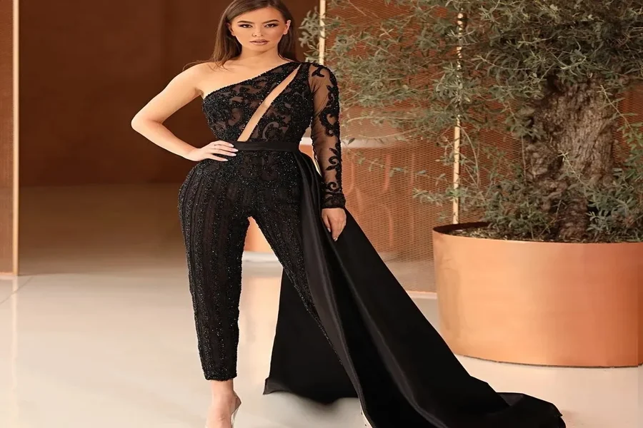 Black Formal Jumpsuit
