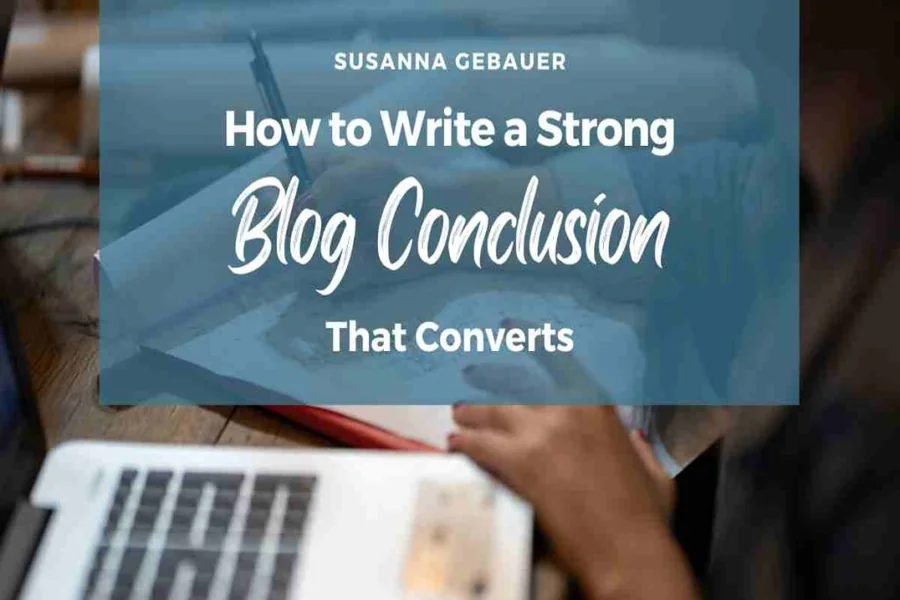 How To Conclude A News Article